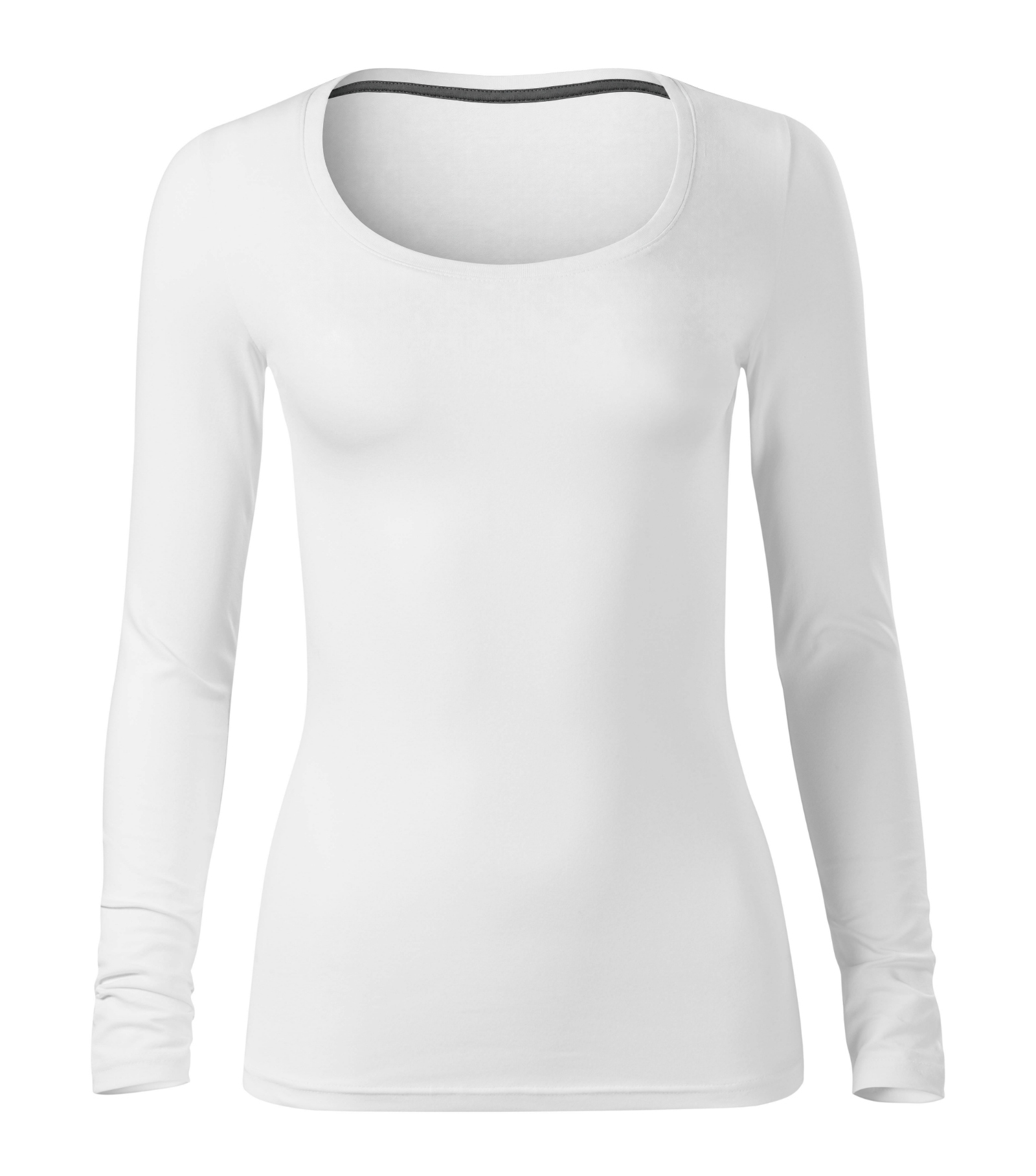Sterling Cove - T-shirt dames 95% katoen 5% elastaan - 156, wit, maat XS
