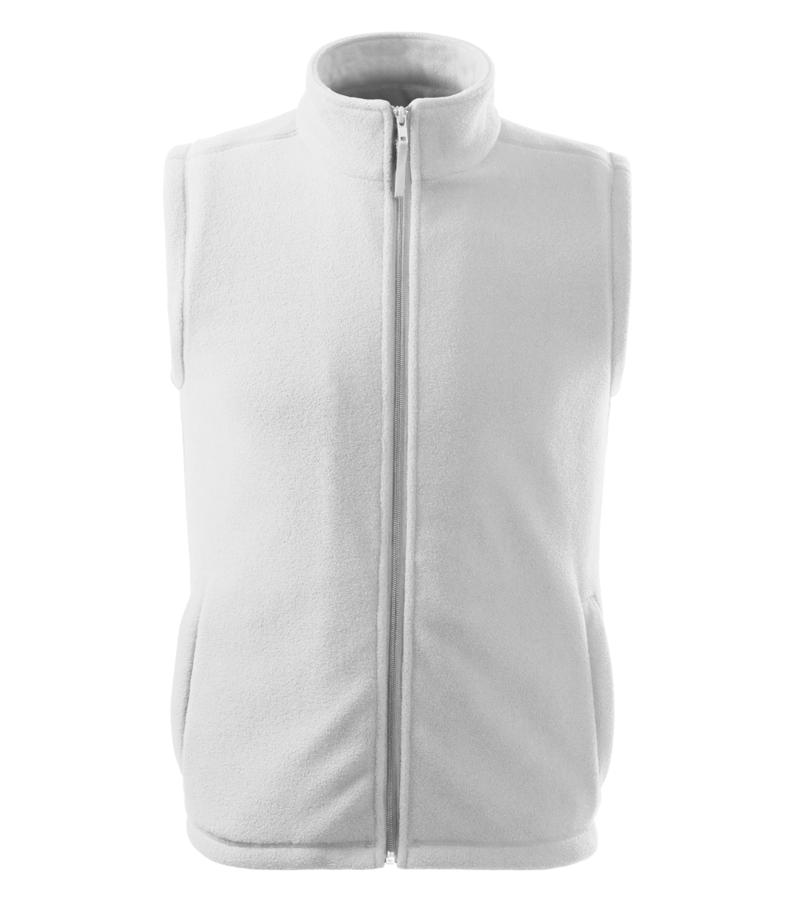 Grove Rise - Fleecebodywarmer unisex 100% polyester - 518, wit, maat XS