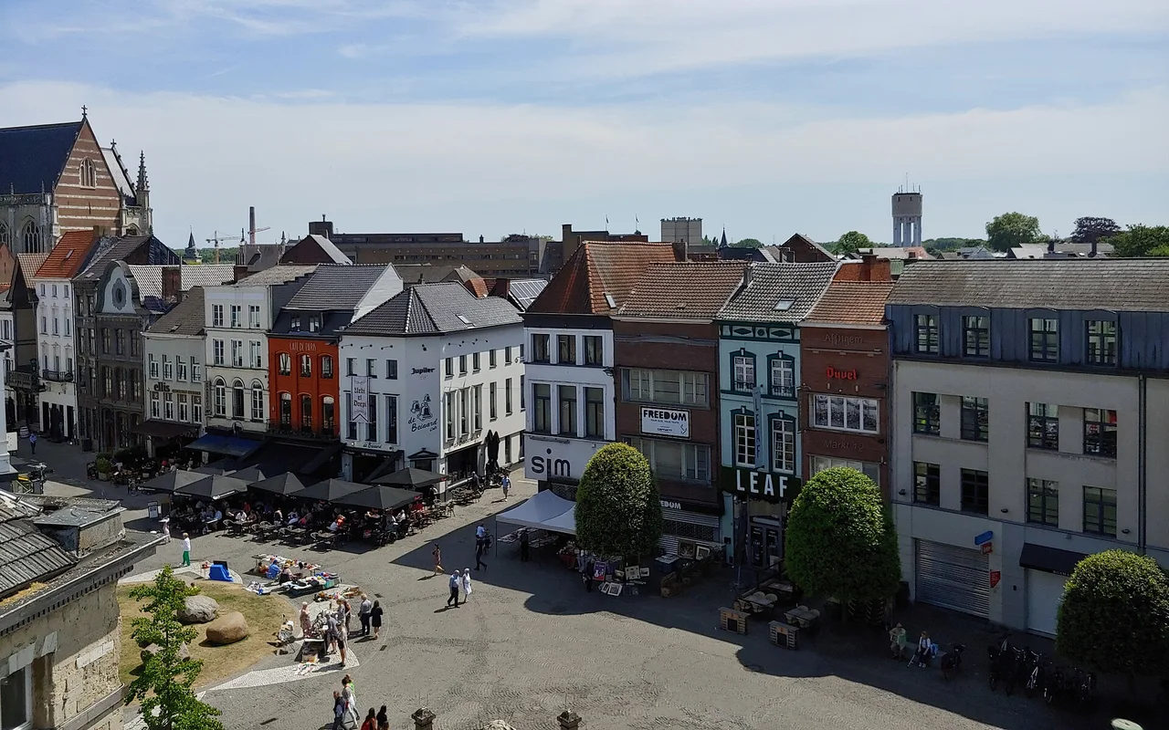 De Grote Markt in Aalst