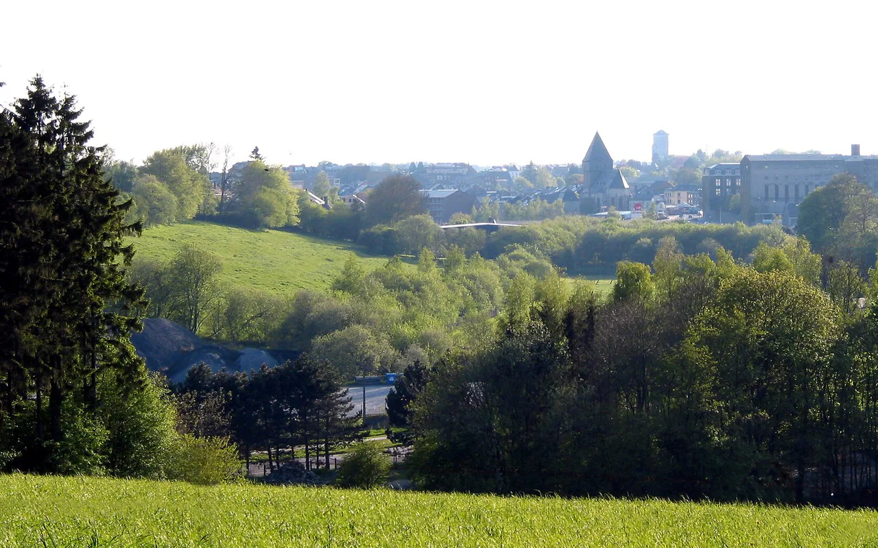 Stadsbeeld van Bastogne