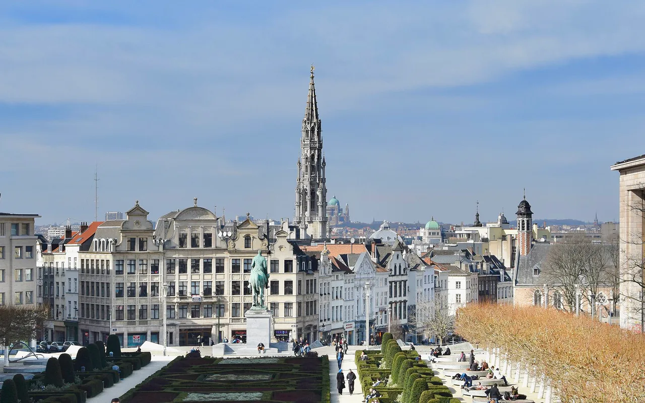 Stadsbeeld van Brussel
