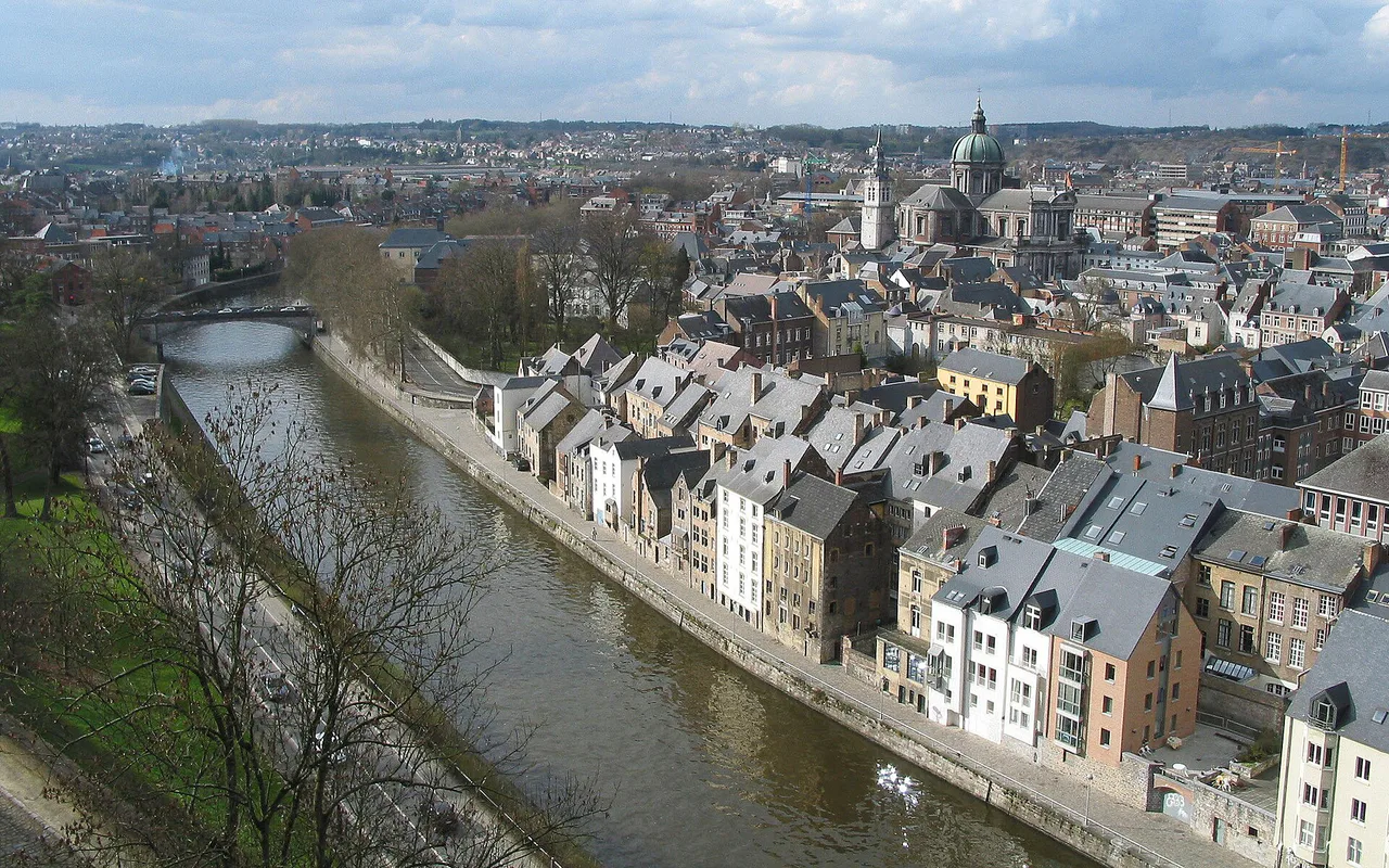 Stadsbeeld van Namen