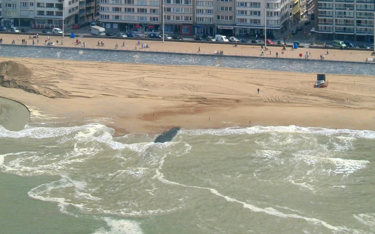 Stadsbeeld van Oostende