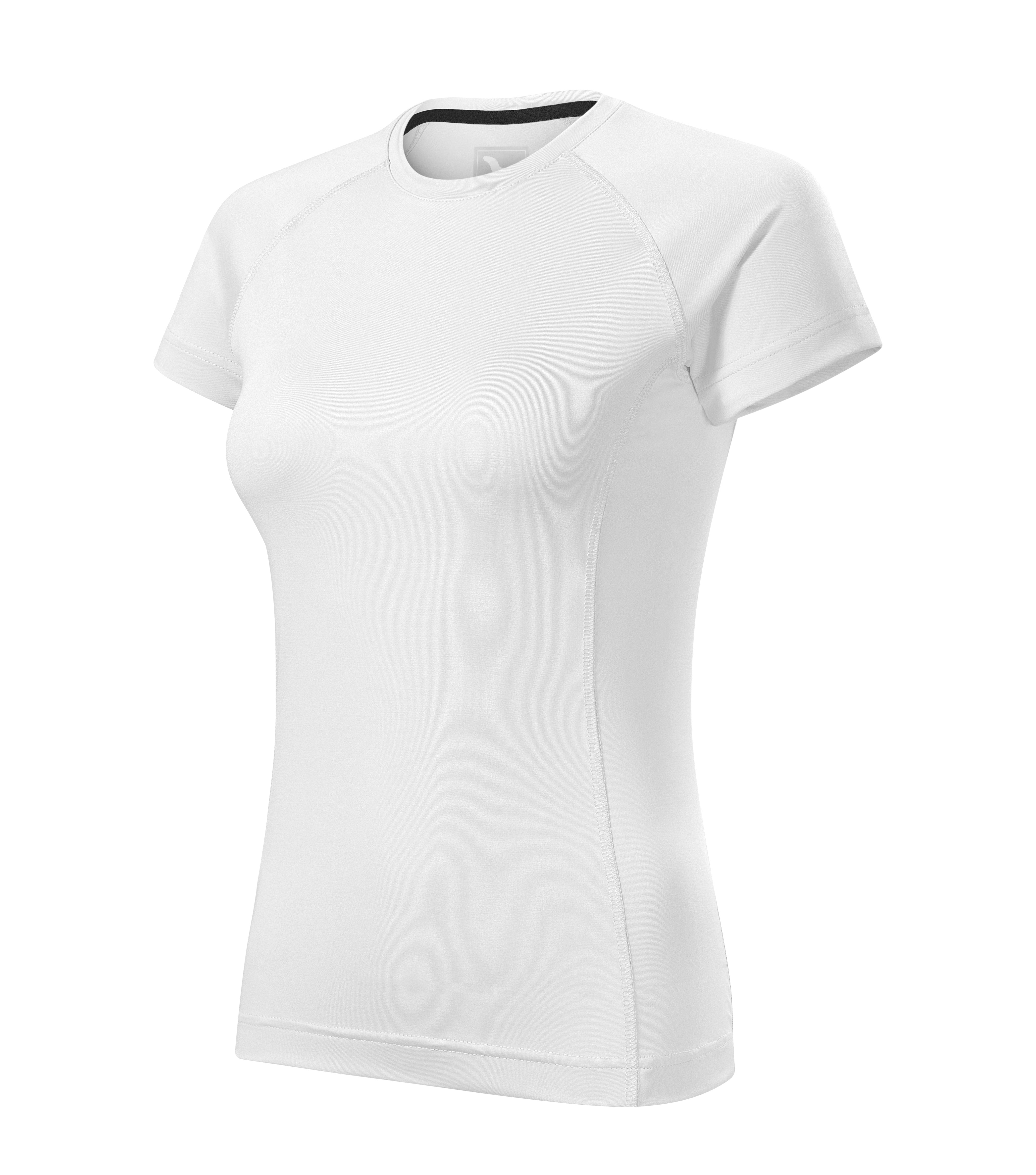 Summit Bloom - T-shirt dames 95% polyester 5% elastaan - 176, wit, maat XS