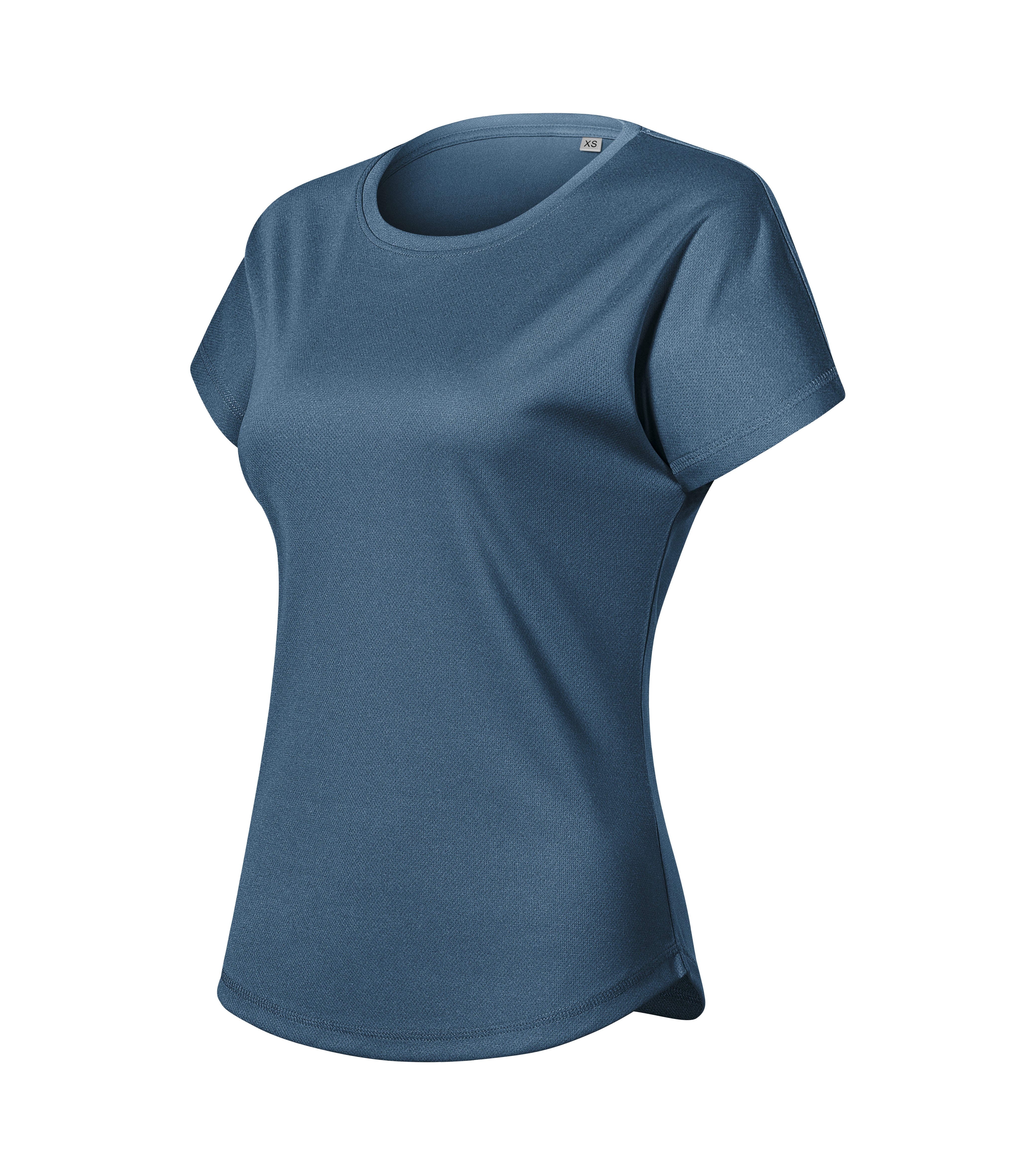Drift Halo - T-shirt women‘s 100% gerecycled micro-polyester - 811, donker denim, maat 2XL