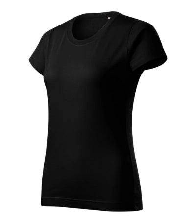 AeroLuxe - T-shirt dames 100% katoen FREE - F34, Zwart, maat XS